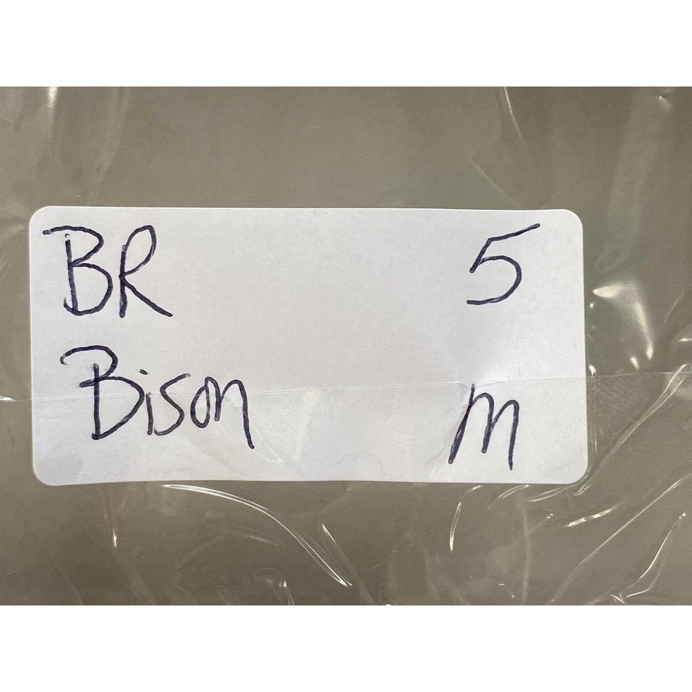 Bison Designs Belt Mens Medium Brown Nylon Webbing Bottle Opener 34 36 38